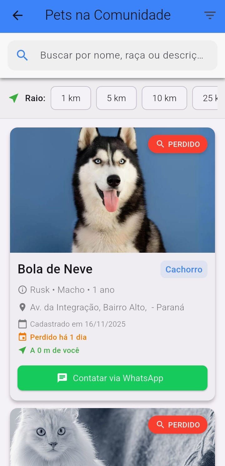 Lista de pets